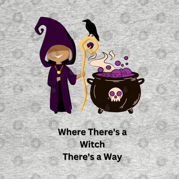 Witch & Her Cauldron by Ravenbachs